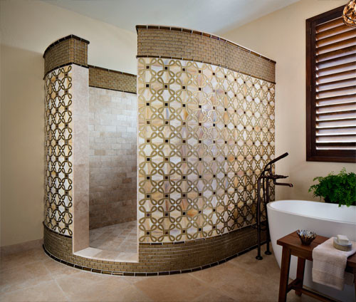 Bathroom - transitional bathroom idea in Orange County