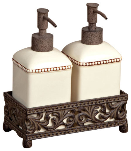 Decorative Bathroom Soap Dispensers My Web Value Gg Collection Double Soap Dispenser Traditional And Lotion Dispensers