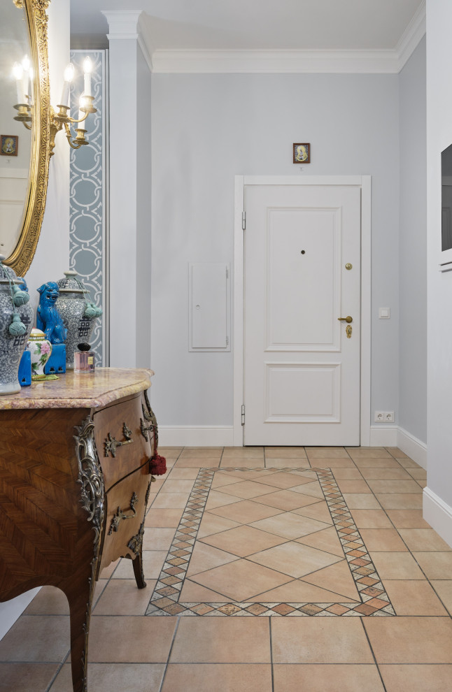 Классический интерьер с Орлеаном в отделке дуб