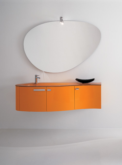 Luna Orange Bathroom Furniture