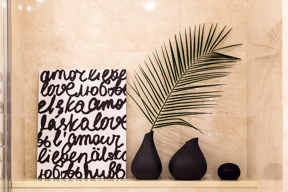 Природный дизайн - квартира в современном стиле в ЖК Мичуринский