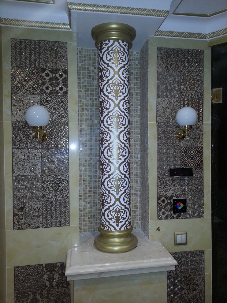 декоративная роспись хаммам в индивидуальном жилом доме