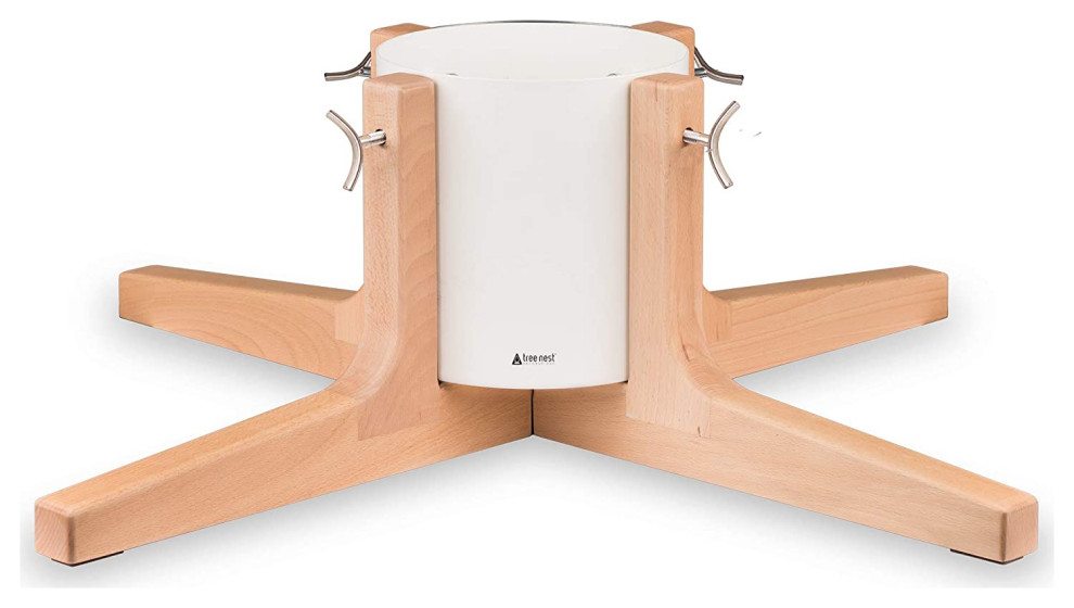 Modern Christmas Tree Stands at Felix Hill blog