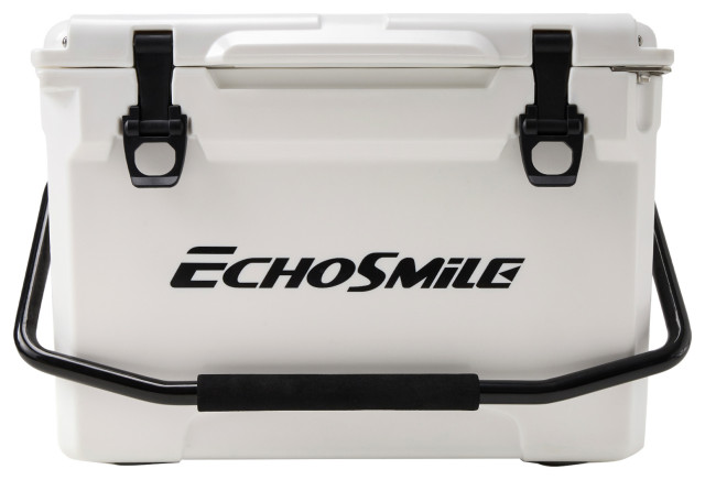 EchoSmile 25 qt. Rotomolded Cooler, White