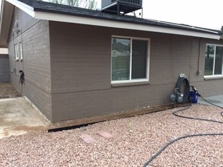 What materials for exterior of 50's ranch cinder block home add on AZ? What Materials For Exterior Of 50'S Ranch Cinder Block Home Add On Az?