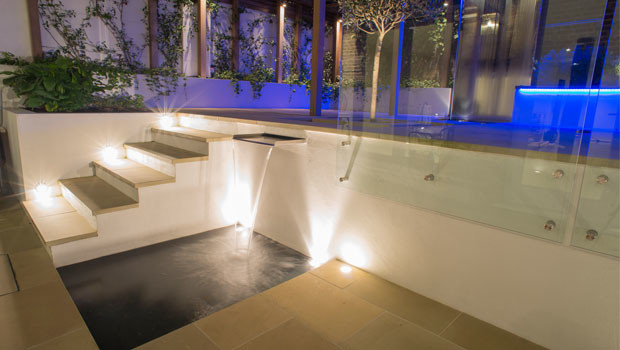 London Courtyard contemporary-garden