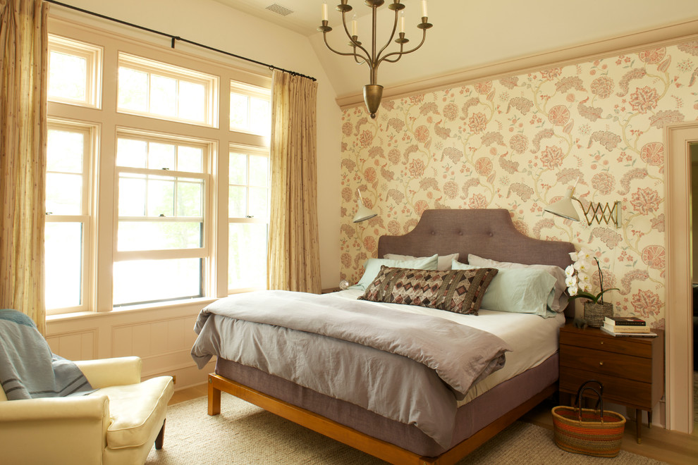 Inspiration for a timeless bedroom remodel in Boston