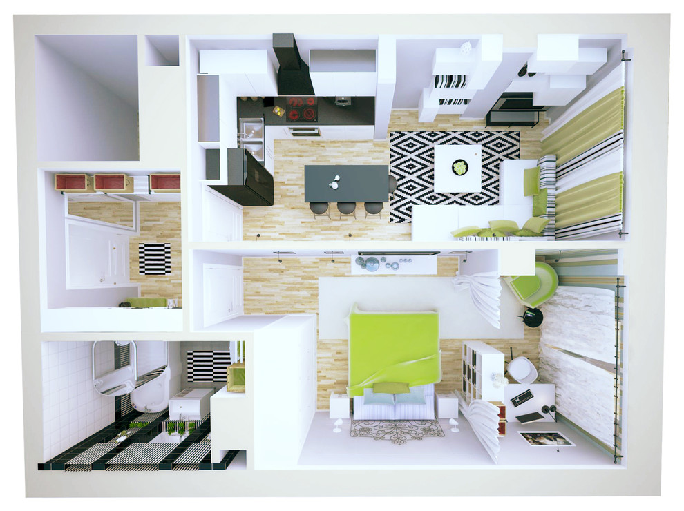 S3. Интерьер квартиры.