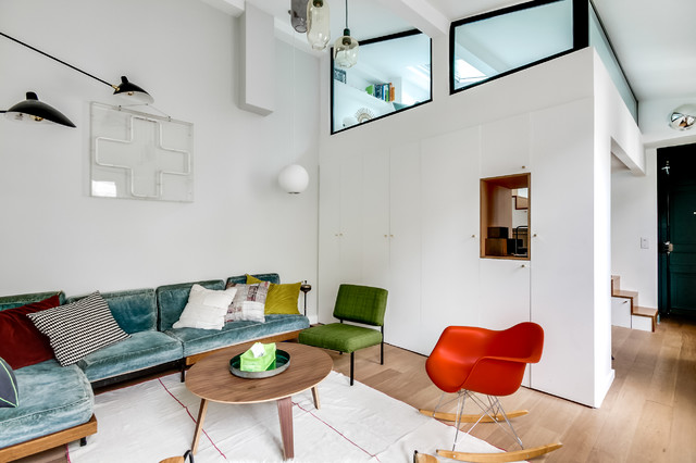 &Eacute;clectique Salon eklektisk-dagligstue