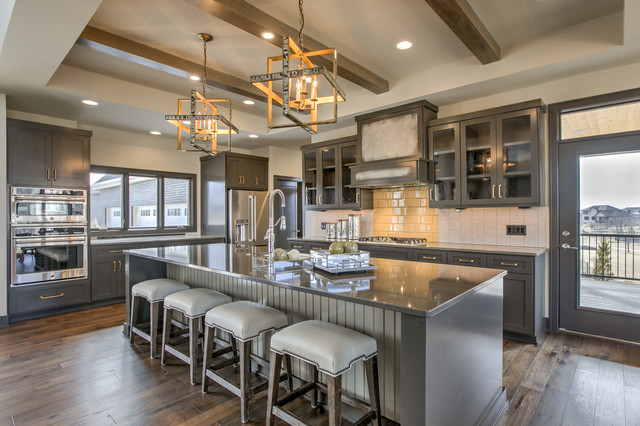 The Clarkston transitional-kitchen