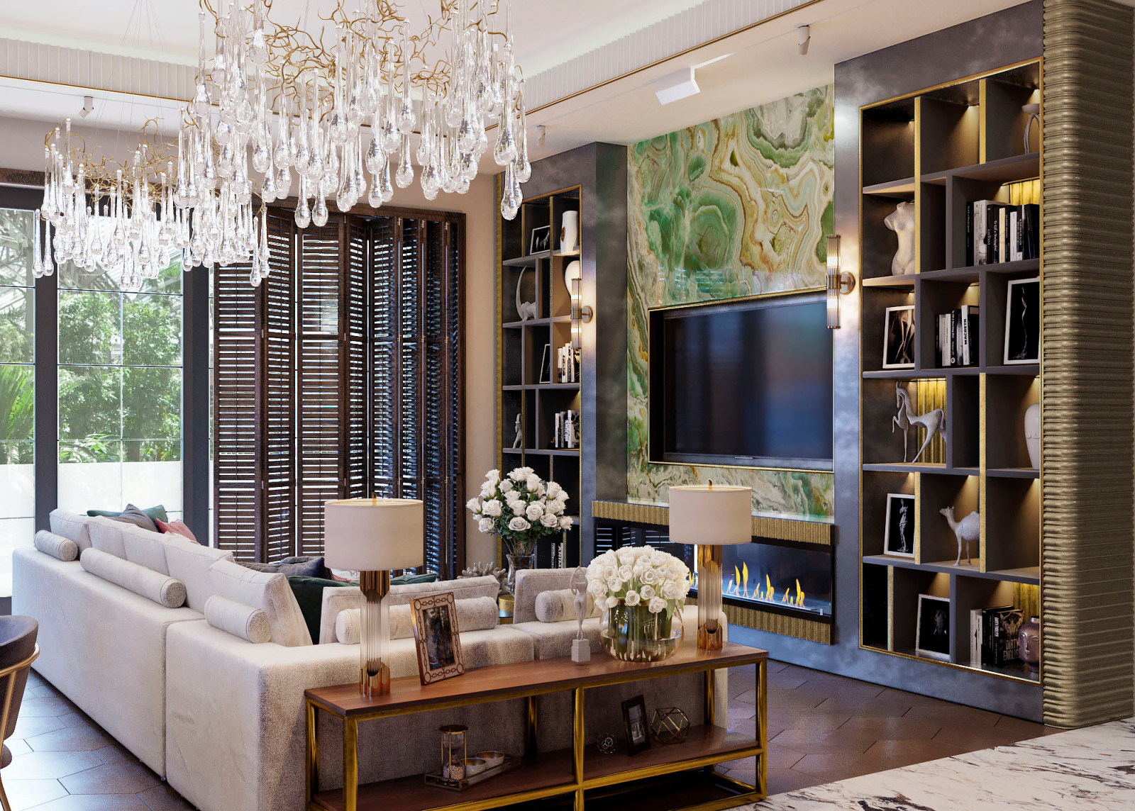 Дизайн Частного дома в стиле современная классика