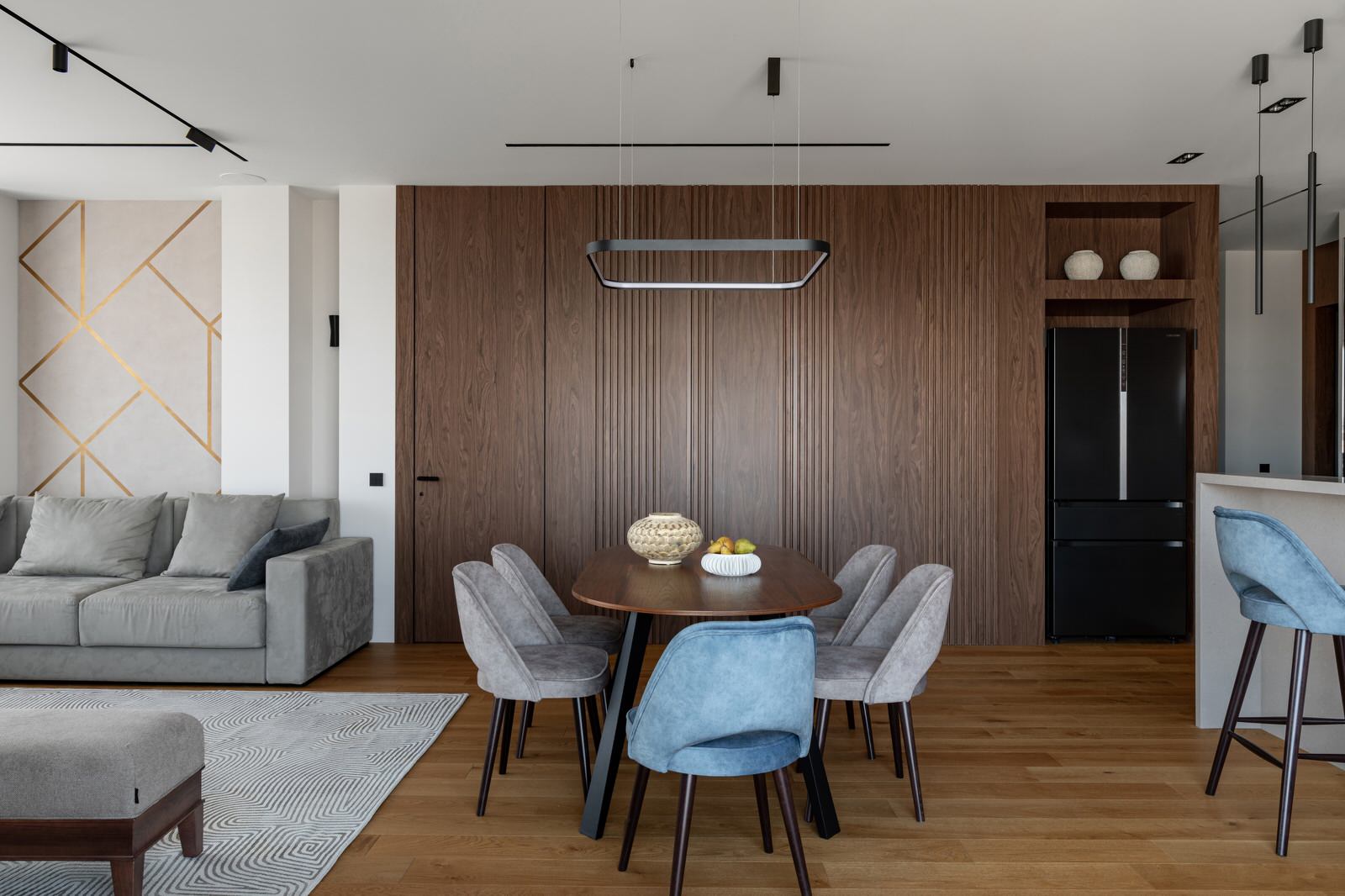 Реализованный дизайн-проект квартиры в ЖК "Высота"