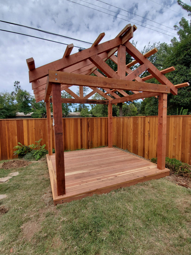 Redwood Patio and Pavilion