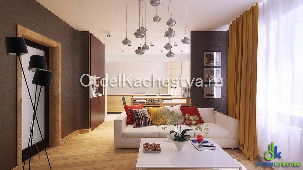 Работаем над проектом: дизайн 4-х комнатной квартиры в Петербурге