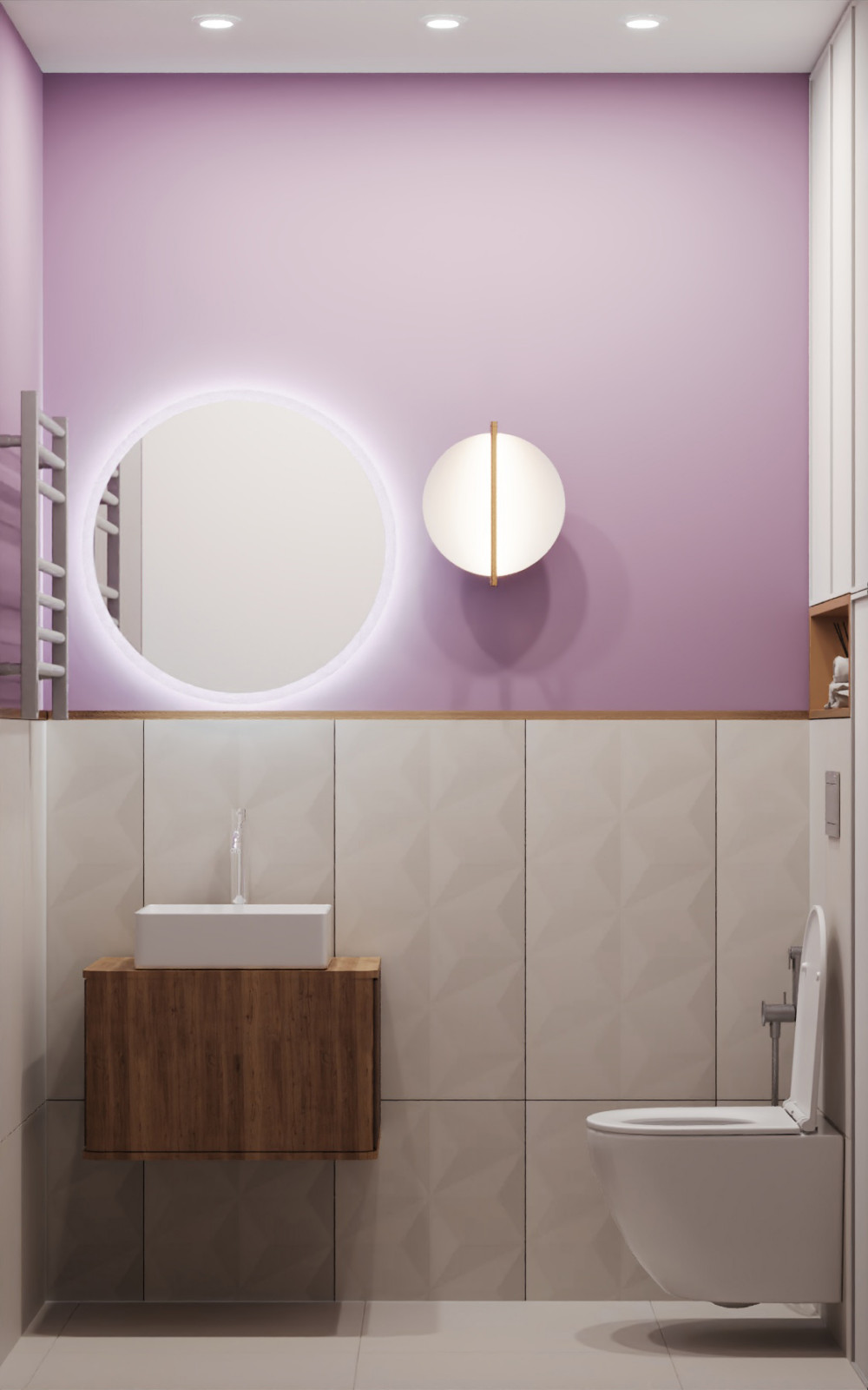 Двухкомнатная квартира в современном стиле.