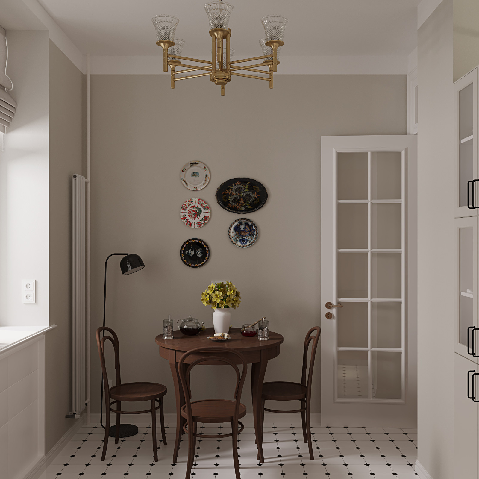 Дизайн интерьера в сталинке