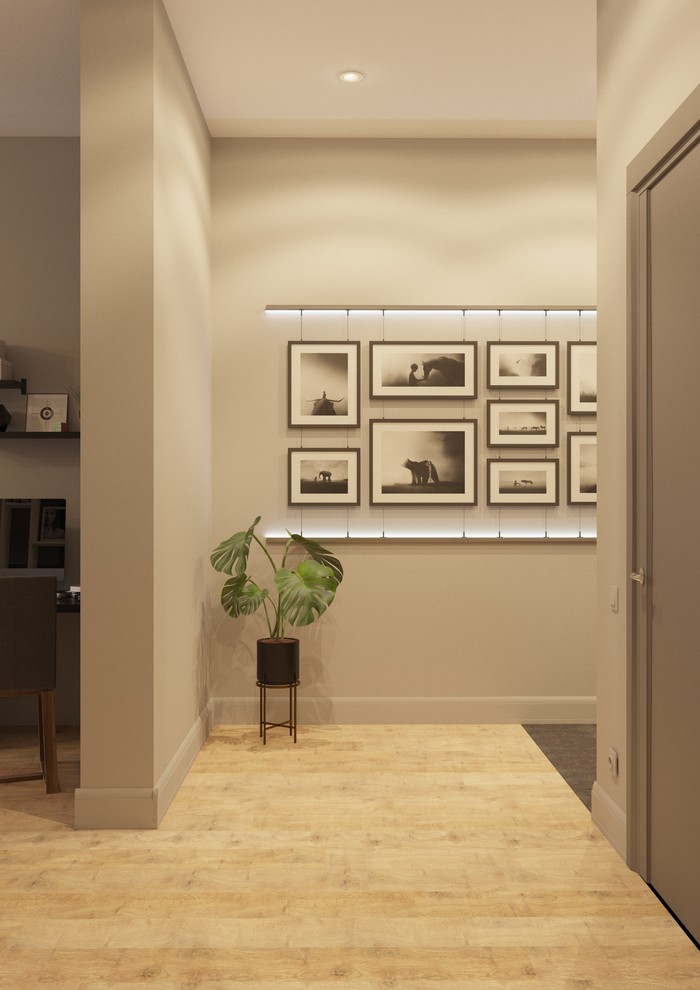 Современная квартира в центре Челябинска.