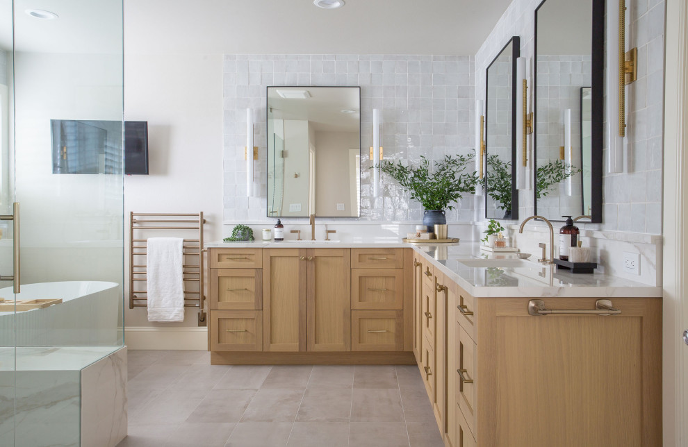 Bellevue | Traditional - Transitional - Bathroom - Seattle - by Heiser ...