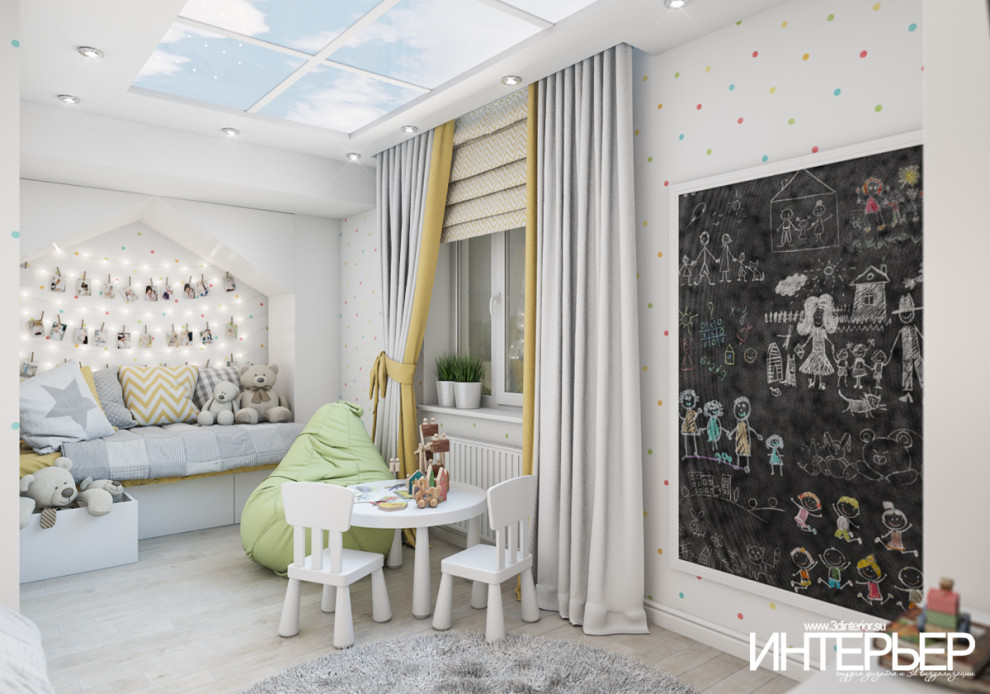 Дизайн-проект детской коснаты в частном интерьере квартиры г.Пятигорск