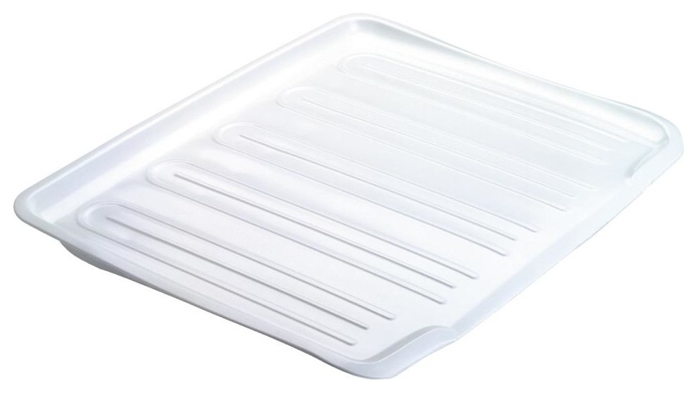 Rubbermaid Home Large Bisque Drainer Tray FG1182MABISQU Contemporary