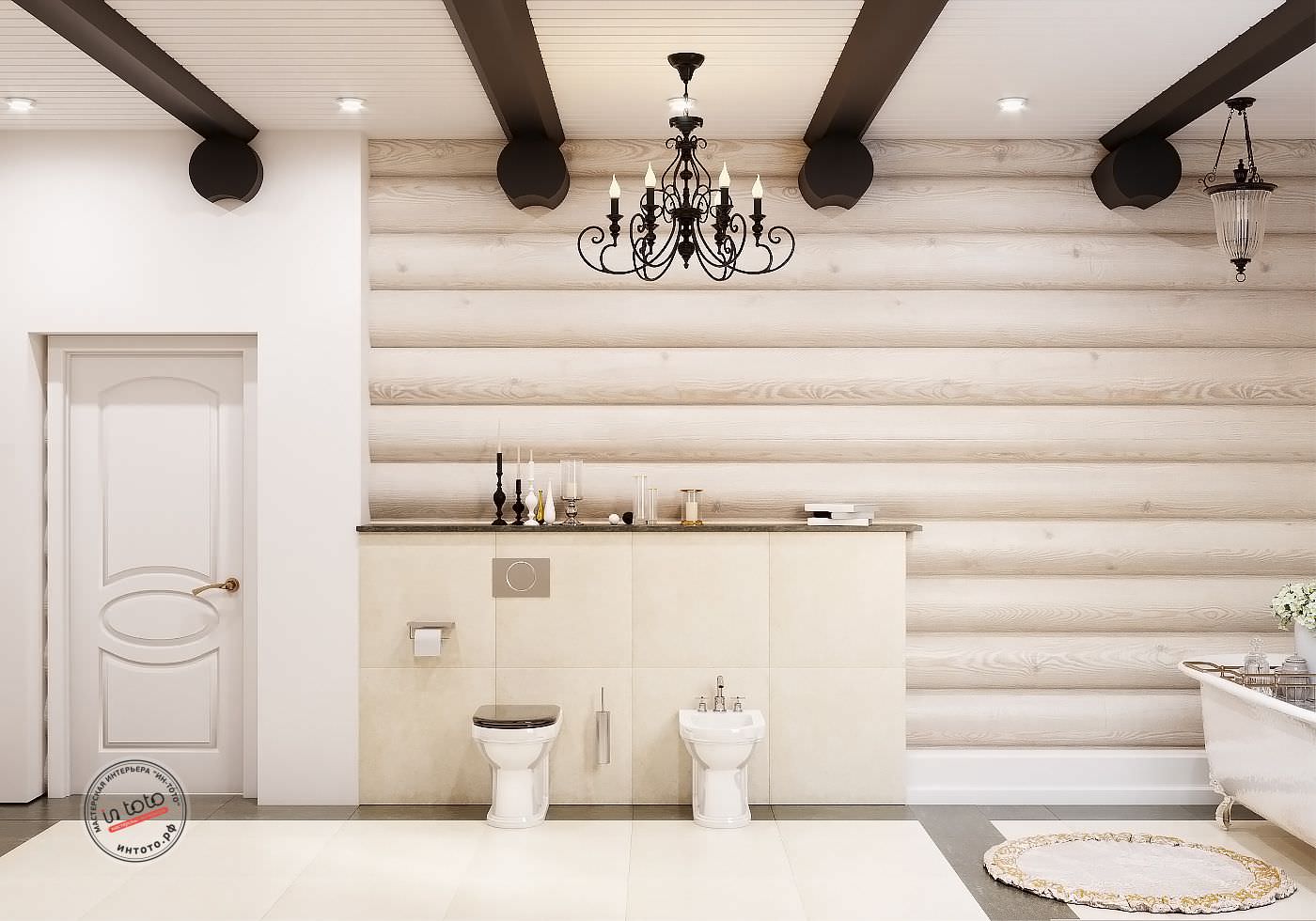 Дом из кругляка в Иркутске