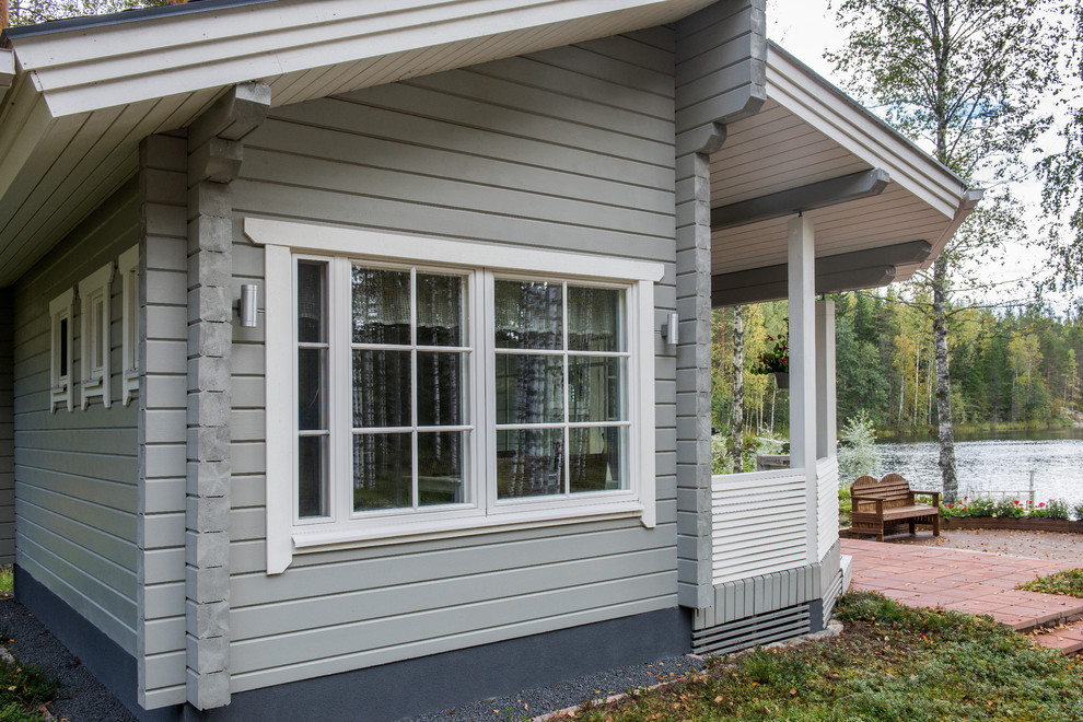 Экстерьер. Покрашенные объекты