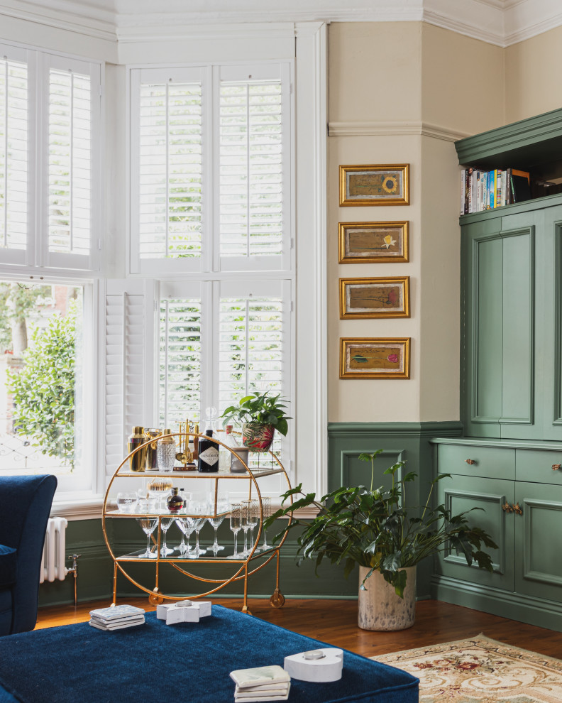 Inspiration for a contemporary living room in Other.