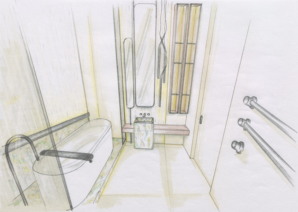 Secret Place. Эскизный проект (ручная подача)