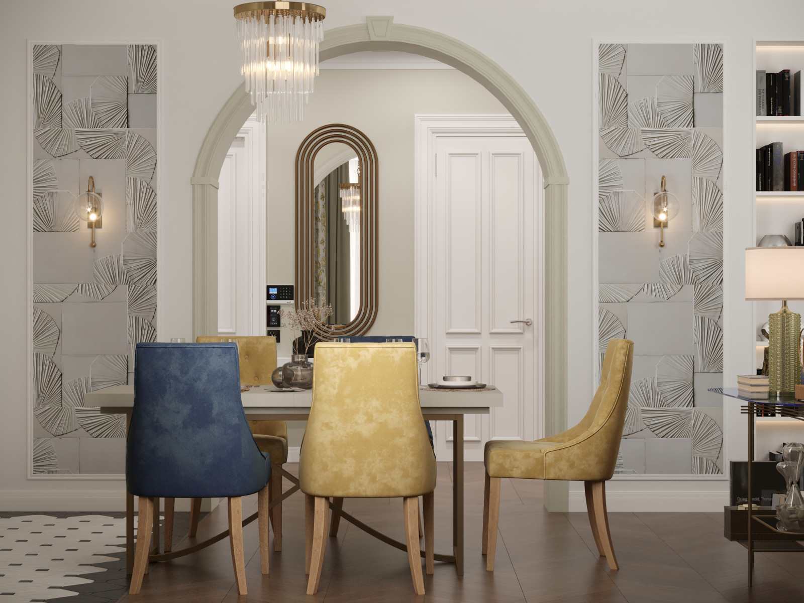 Двухкомнатная квартира в Американском стиле