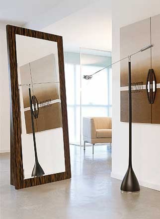 Webb Vertical Stand Alone Mirror by Doimo
