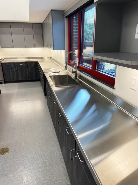 Custom Stainless Steel Kitchen