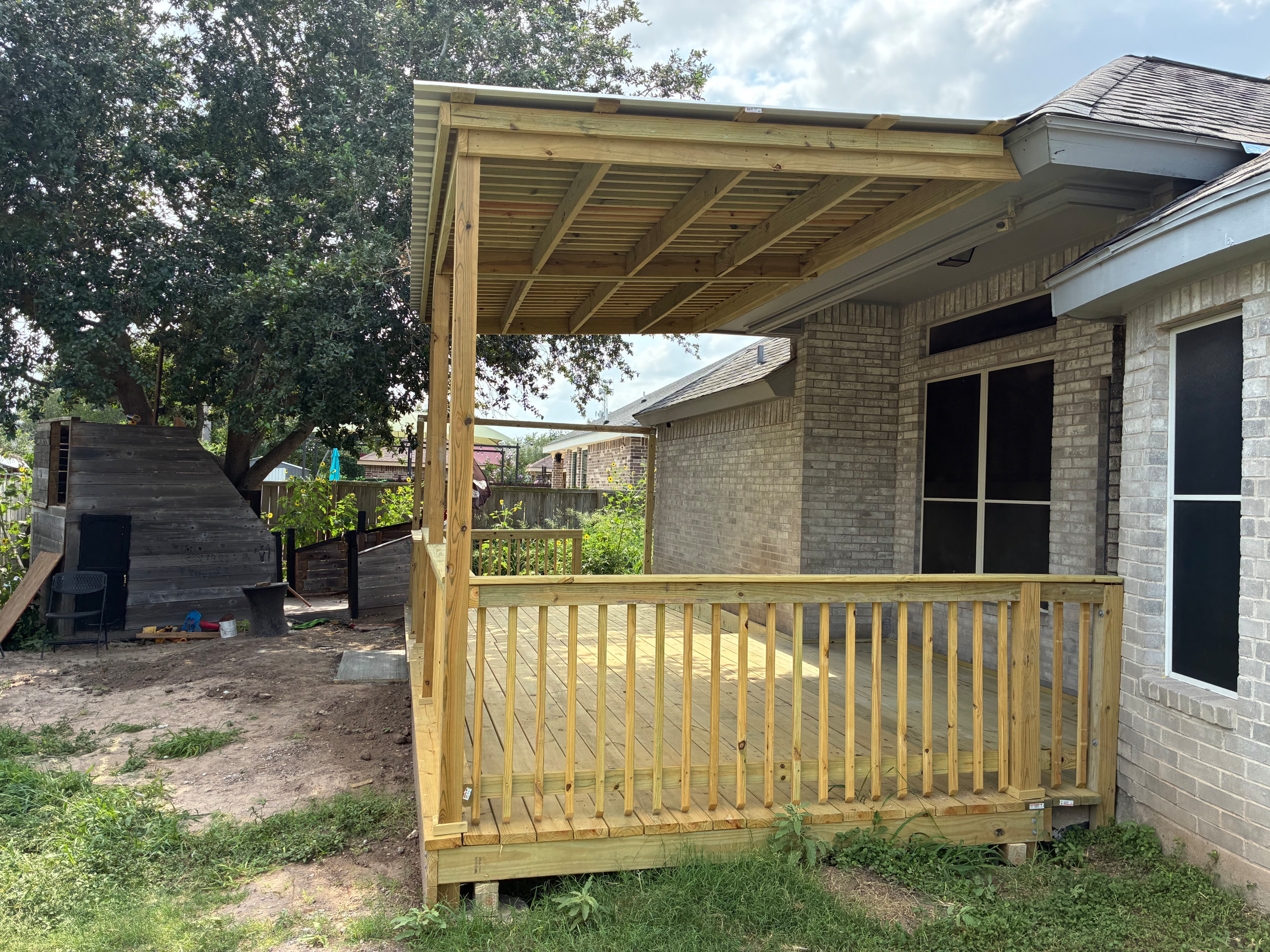 Build New Wood Deck