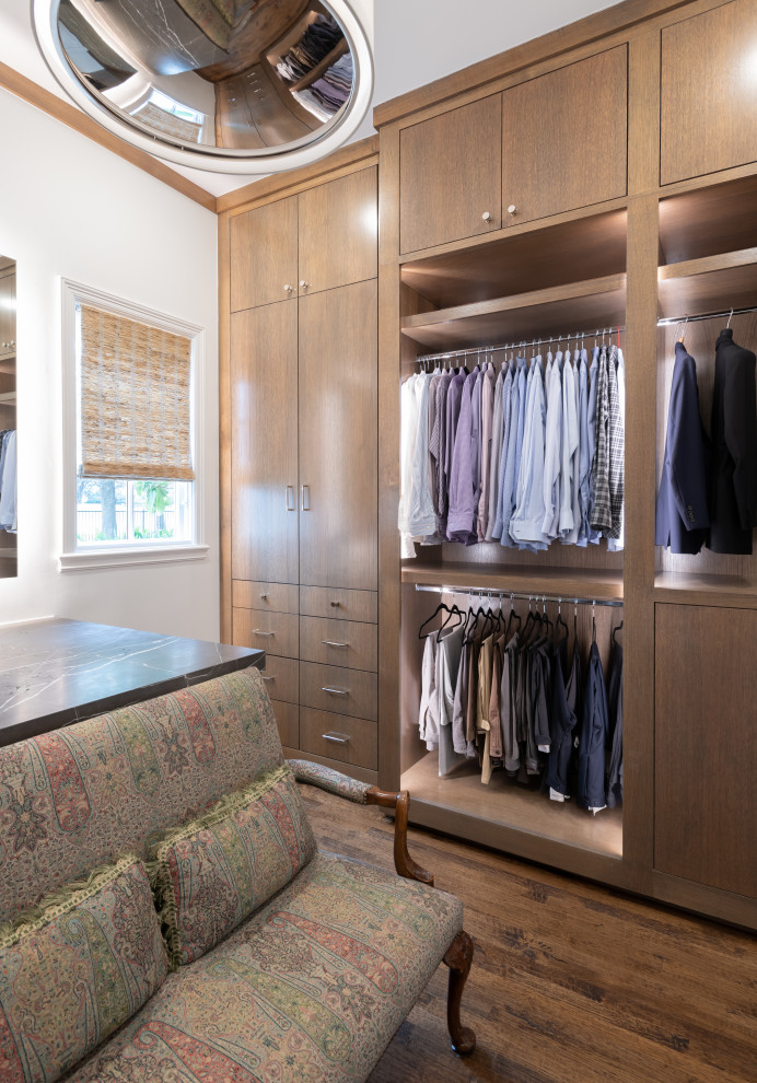 His Closet - Transitional - Closet - Dallas - by Kasper Custom Home ...