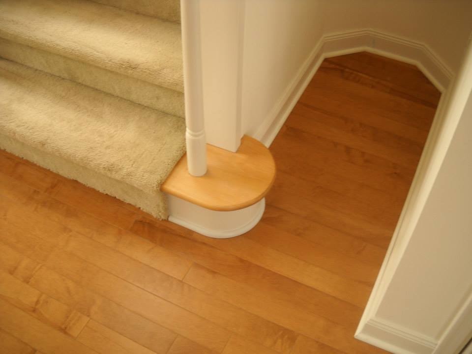 Design ideas for a traditional carpeted staircase in Detroit with carpet risers.