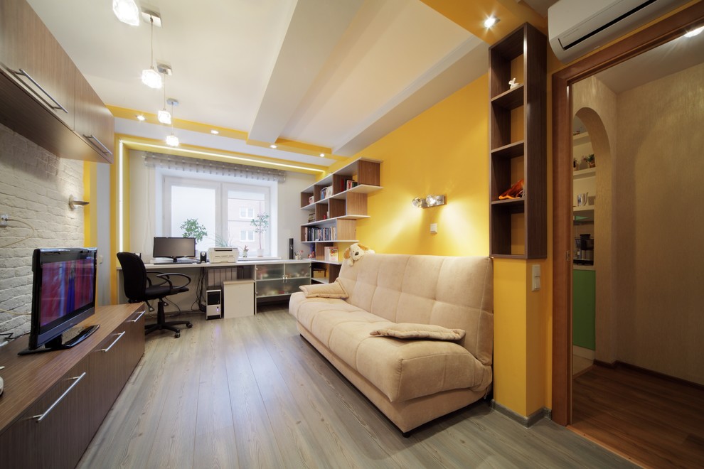 Солнечный дизайн - проект 3х комнатной квартиры