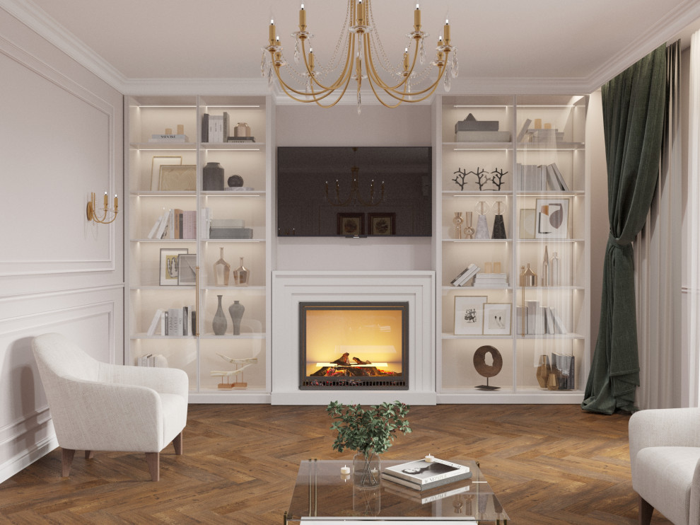 Нежная квартира неоклассика