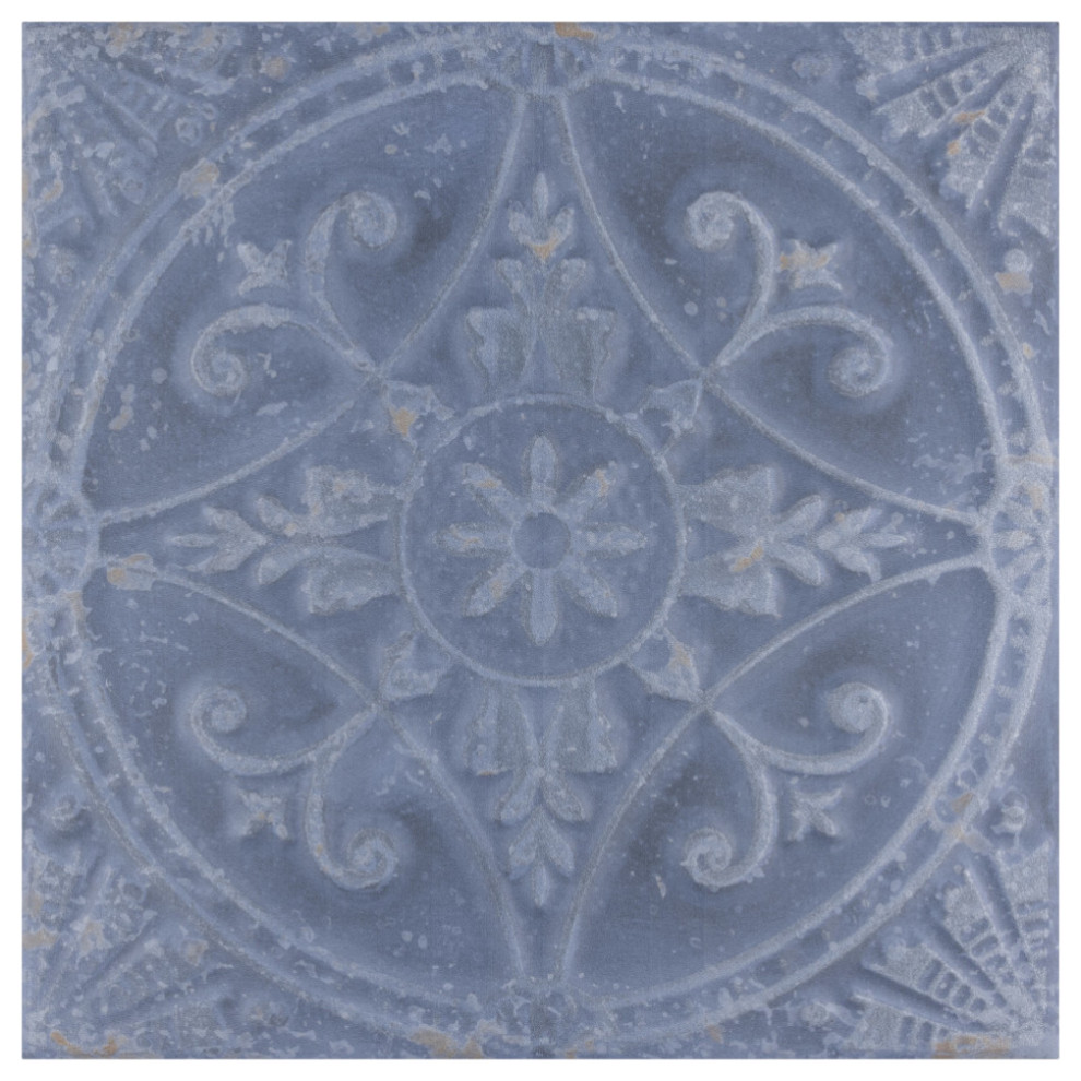 Saja Cyan Ceramic Floor and Wall Tile