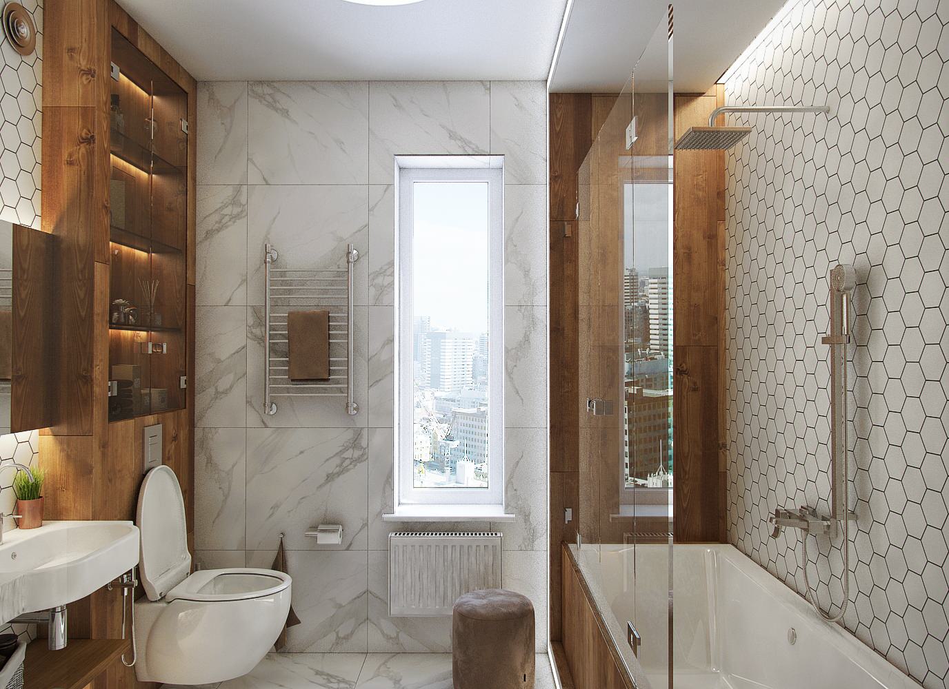 Дизайн-проект квартиры 115 м.кв. Clever Park