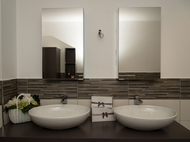 Casa unifamiliare Dalmine contemporary-bathroom