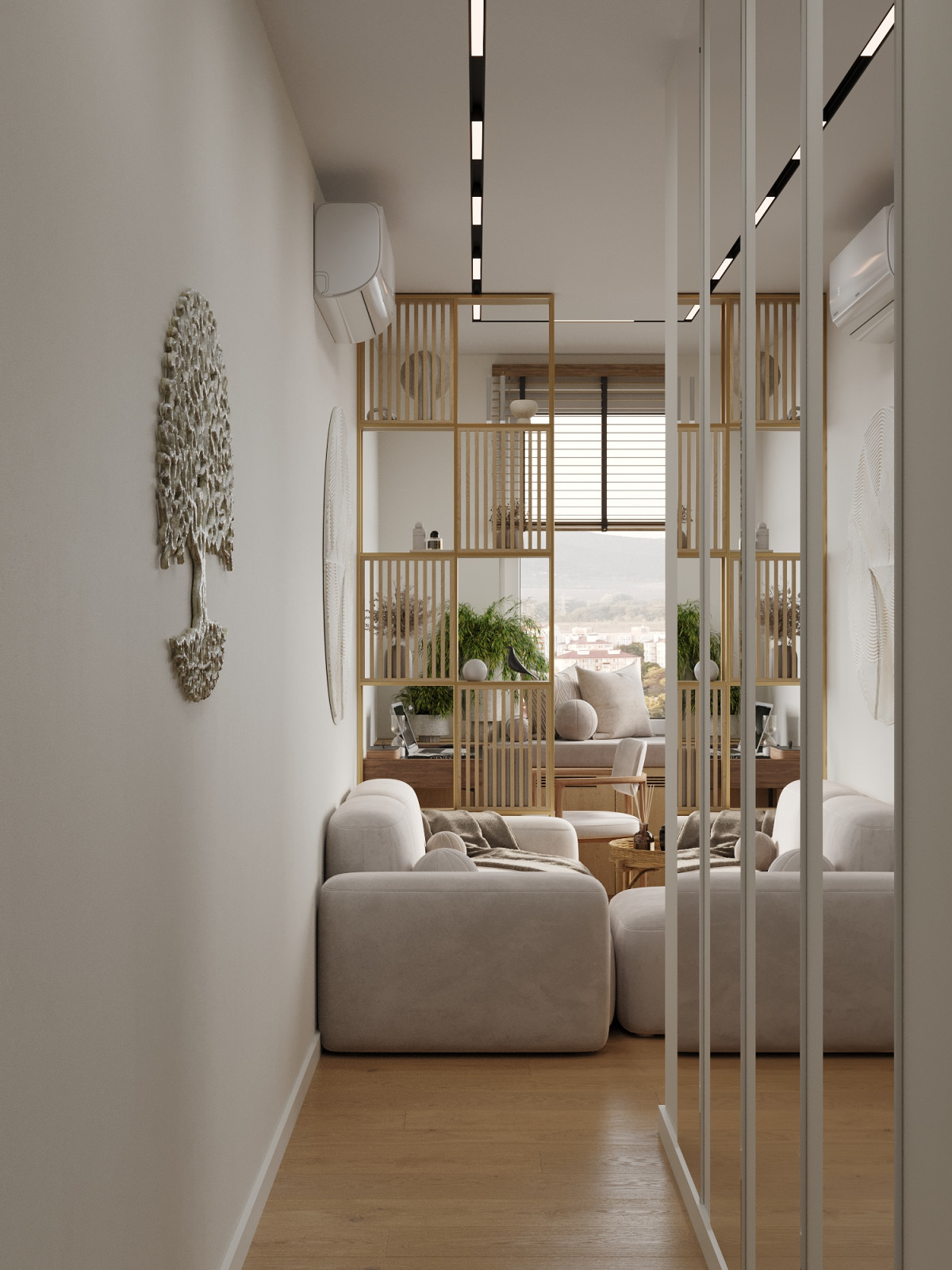 Функциональный проект современной квартиры для семьи