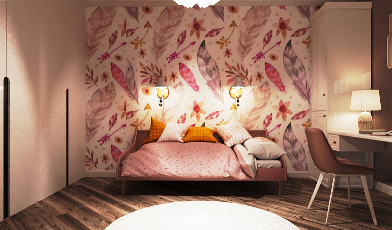 Проект "3D проект детской комнаты"