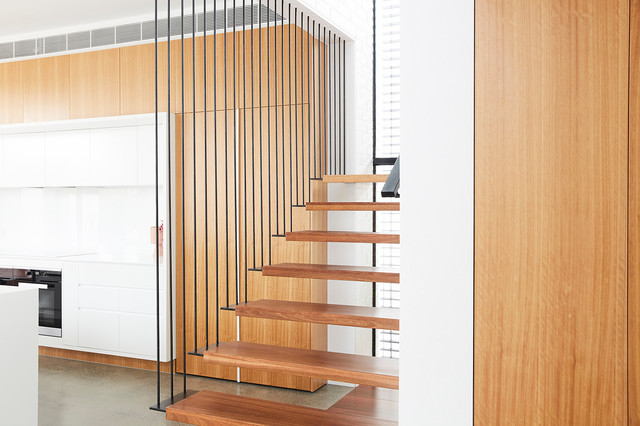 North Avenue contemporain-escalier