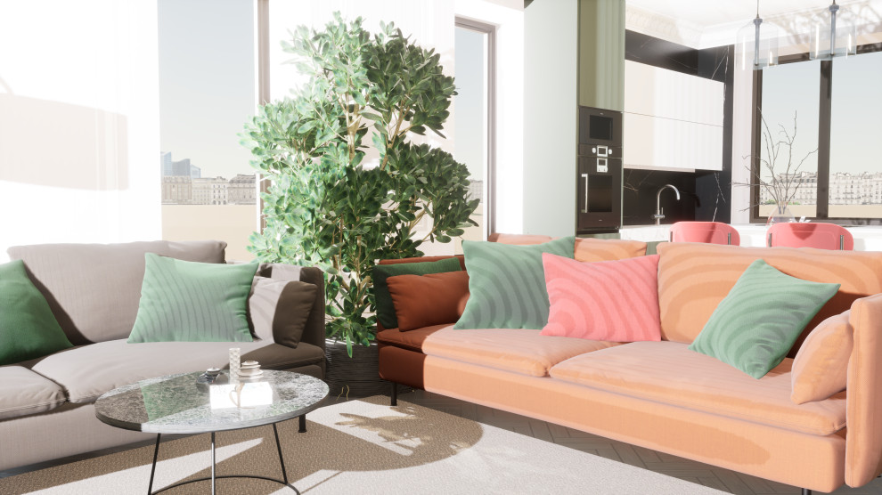 Индивидуальный жилой дом Альпийская деревня 125 м2