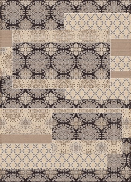 Dynamic Rugs Treasure 4464 Rug Cream Contemporary Area Dynamic Rugs Treasure 4464 Cream 9 2 X12 10