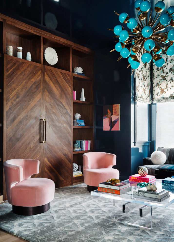 Presidio Contemporary - Living room - contemporary living room idea in San Francisco