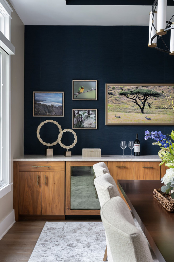 Inspiration for a transitional home design remodel in Indianapolis
