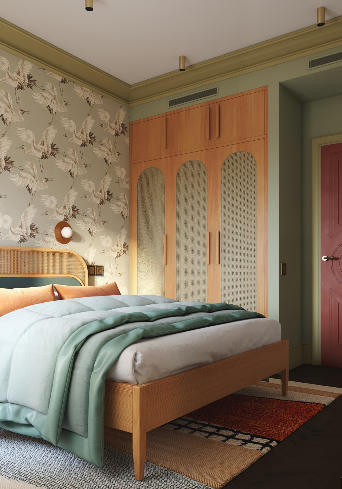 Яркая квартира "с характером" в ЖК Shome в стиле фьюжн