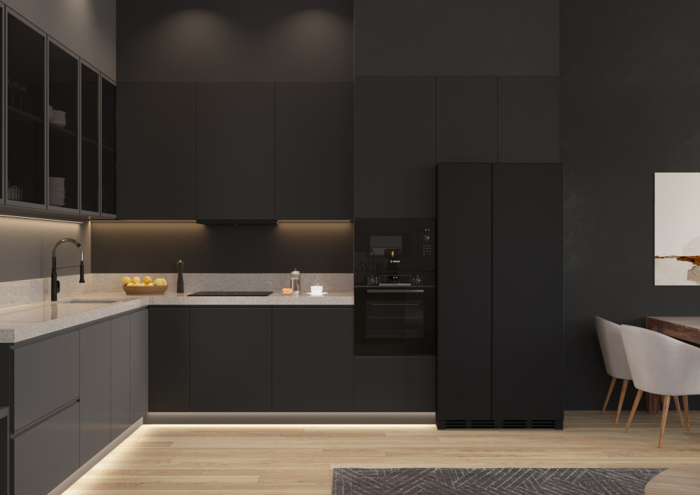 Большая квартира с террасами в Воронеже