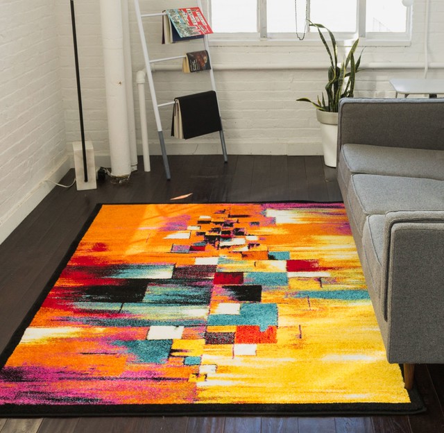 Well Woven Viva Rug, Multi Contemporary Area Rugs by Well Woven