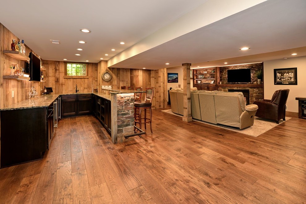 Home design - rustic home design idea